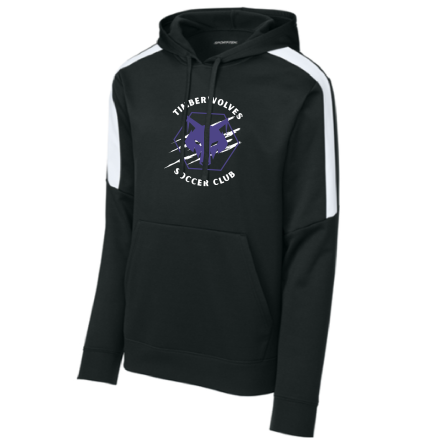 Striped Sleeve Performance Hoody