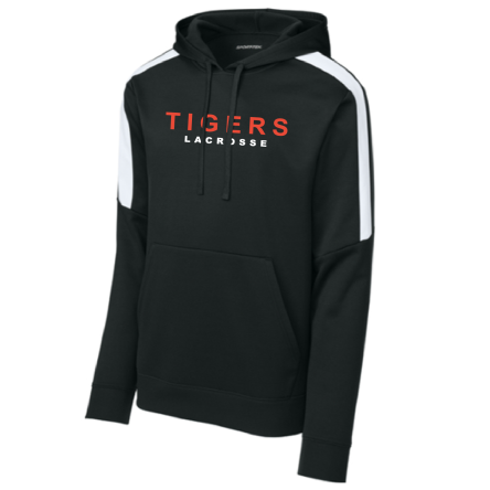 Striped Sleeve Performance Hoody