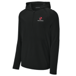 Classic 1/2 Zip LONG Sleeve HOODED JACKET