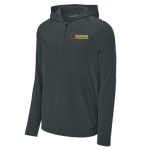 Classic 1/2 Zip Long Sleeve Hooded Jacket