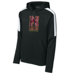 Striped Sleeve Performance Hoody