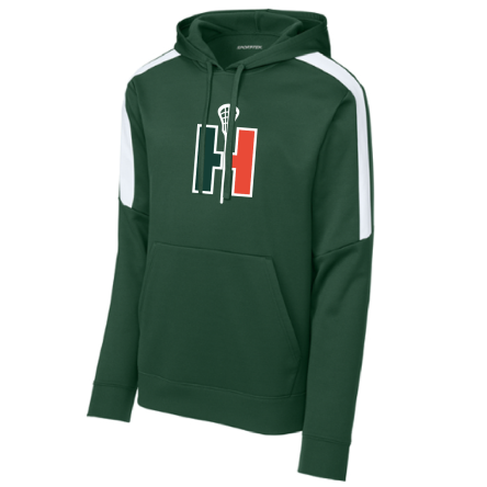 Striped Sleeve Performance Hoody