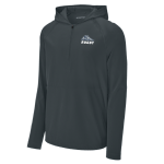 Classic 1/2 Zip Long Sleeve Hooded Jacket