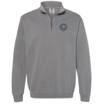 Classic Garment Dyed 1/4 Zip Pullover Sweatshirt