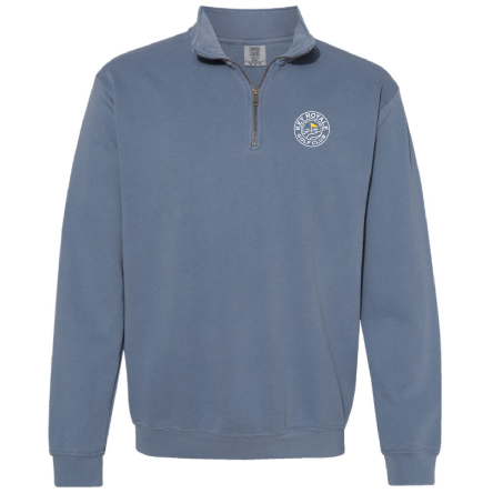 Classic Garment Dyed 1/4 Zip Pullover Sweatshirt