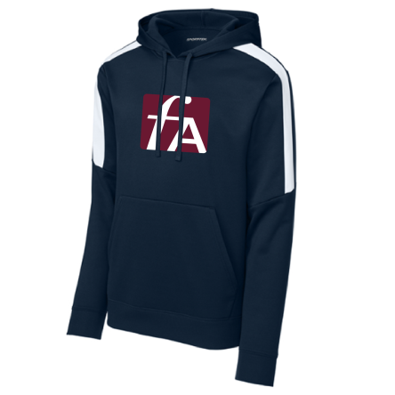 Striped Sleeve Performance Hoody