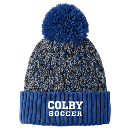 New Era Marled Knit Pom Beanie