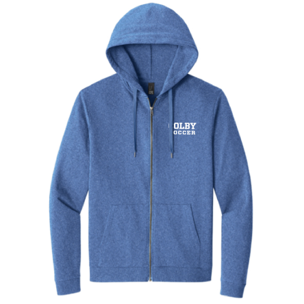 Ultra Soft Tri-Blend Fleece Full-Zip Sweatshirt