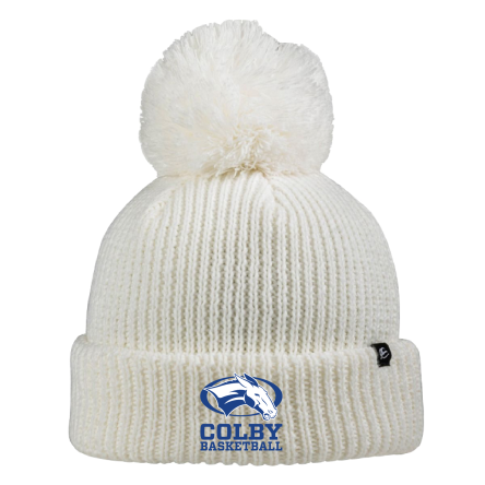 Ivory Pom Beanie