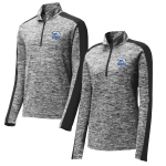 Electric Heather Colorblock 1/4 Zip Pullover