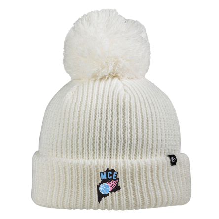 Ivory Pom Beanie