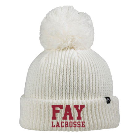 Ivory Pom Beanie