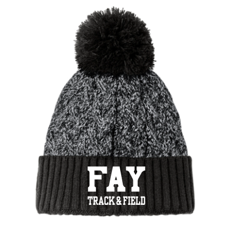 New Era Marled Knit Pom Beanie
