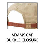 Adams Garment Washed Cotton Twill Cap