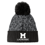 New Era Marled Knit Pom Beanie
