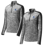 Electric Heather Colorblock 1/4 Zip Pullover