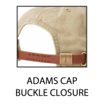 Adams Garment Washed Cotton Twill Cap
