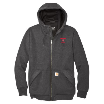 Carhartt® Midweight Thermal-Lined Carbon Full-Zip Sweatshirt