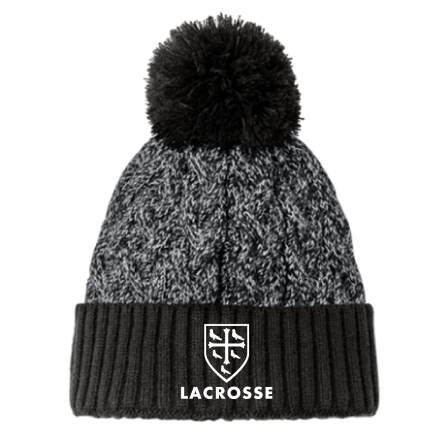 New Era Marled Knit Pom Beanie
