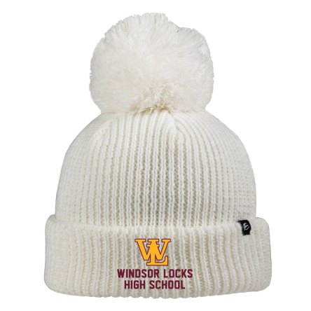 Ivory Pom Beanie
