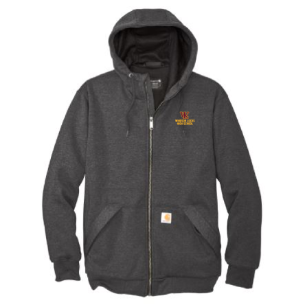 Carhartt® Midweight Thermal-Lined Carbon Full-Zip Sweatshirt