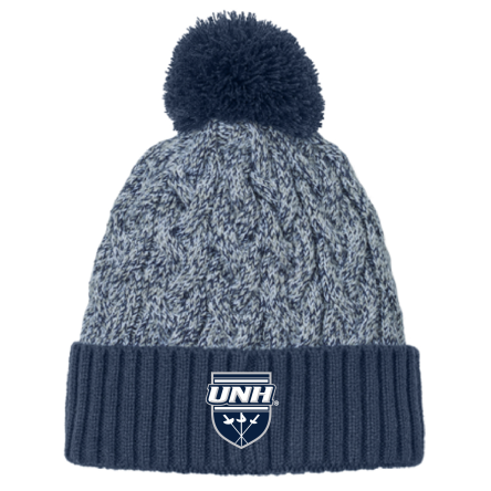 New Era Marled Knit Pom Beanie