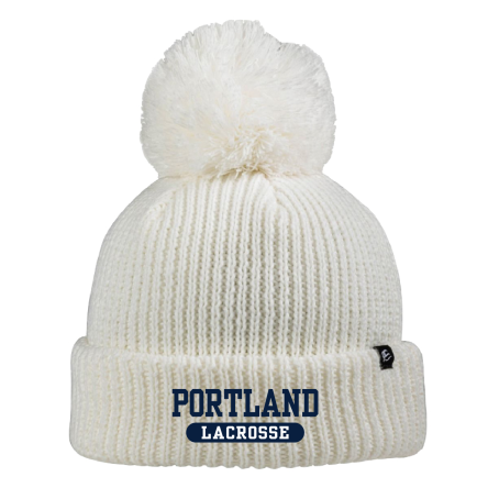 Ivory Pom Beanie