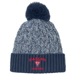 New Era Marled Knit Pom Beanie