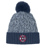 New Era Marled Knit Pom Beanie