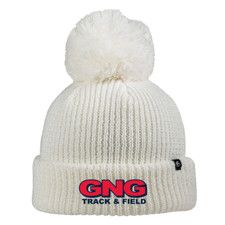 Ivory Pom Beanie