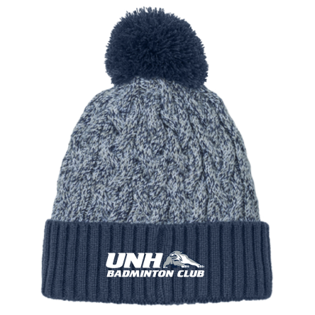 New Era Marled Knit Pom Beanie