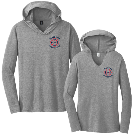 Tri-Blend Long Sleeve Hooded Tee