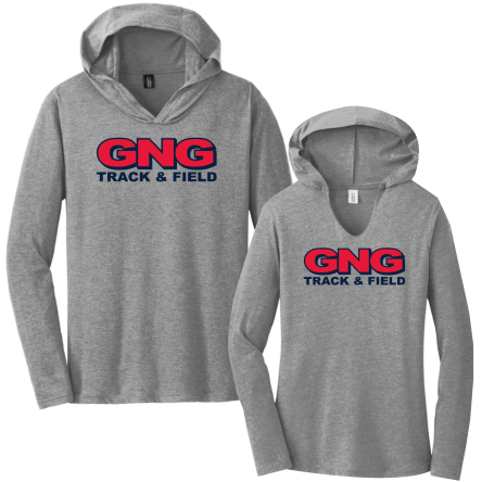 Tri-Blend Long Sleeve Hooded Tee