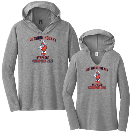 Tri-Blend Long Sleeve Hooded Tee