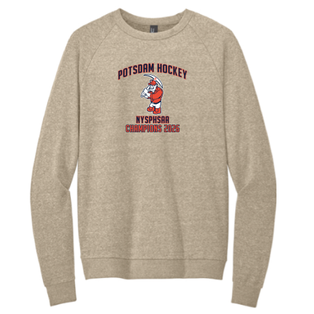 Ultra Soft Tri-Blend Fleece Crewneck Sweatshirt