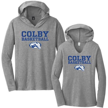 Tri-Blend Long Sleeve Hooded Tee