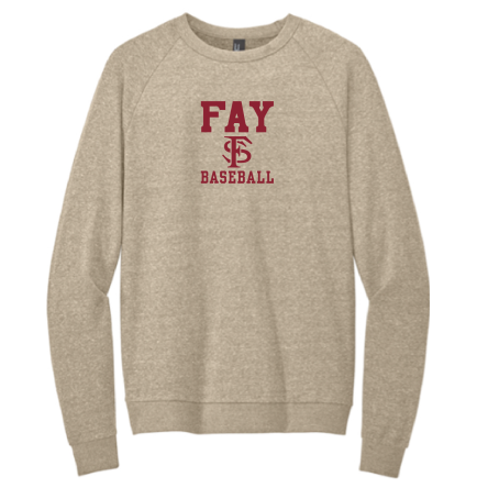 Ultra Soft Tri-Blend Fleece Crewneck Sweatshirt