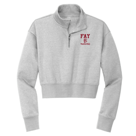 Women's Cropped Fleece 1/2 Zip
