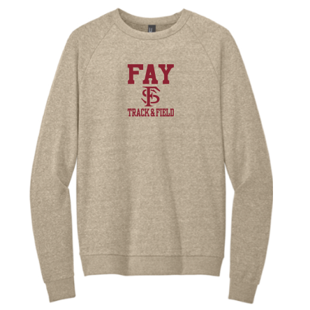 Ultra Soft Tri-Blend Fleece Crewneck Sweatshirt