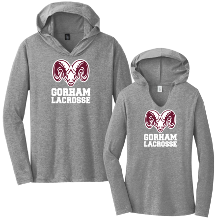 Tri-Blend Long Sleeve Hooded Tee