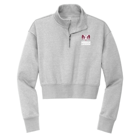 Women's Cropped Fleece 1/2 Zip