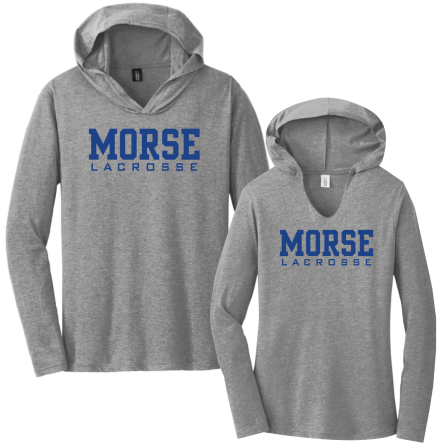 Tri-Blend Long Sleeve Hooded Tee