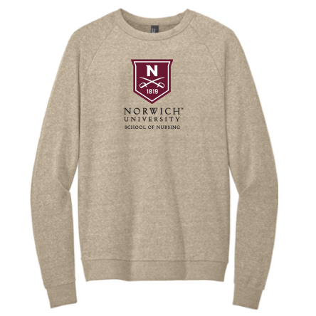 Ultra Soft Tri-Blend Fleece Crewneck Sweatshirt