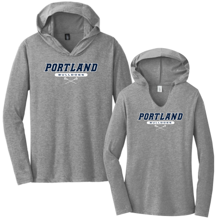 Tri-Blend Long Sleeve Hooded Tee