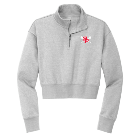 Women's Cropped Fleece 1/2 Zip