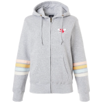 Women’s Striped Full-Zip Sweatshirt