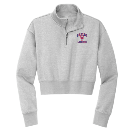 Women's Cropped Fleece 1/2 Zip