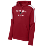 Striped Sleeve Performance Hoody