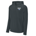 Classic 1/2 Zip Long Sleeve Hooded Jacket