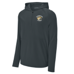 Classic 1/2 Zip Long Sleeve Hooded Jacket